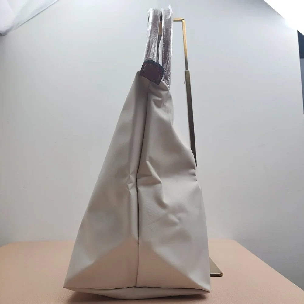 Longchamp Beige and Chocolate Tote - Picture 2 of 9